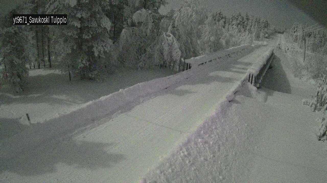 Kelikamerat Kuva Tie 9671 Savukoski, Tulppio, Savukoski, Lappi