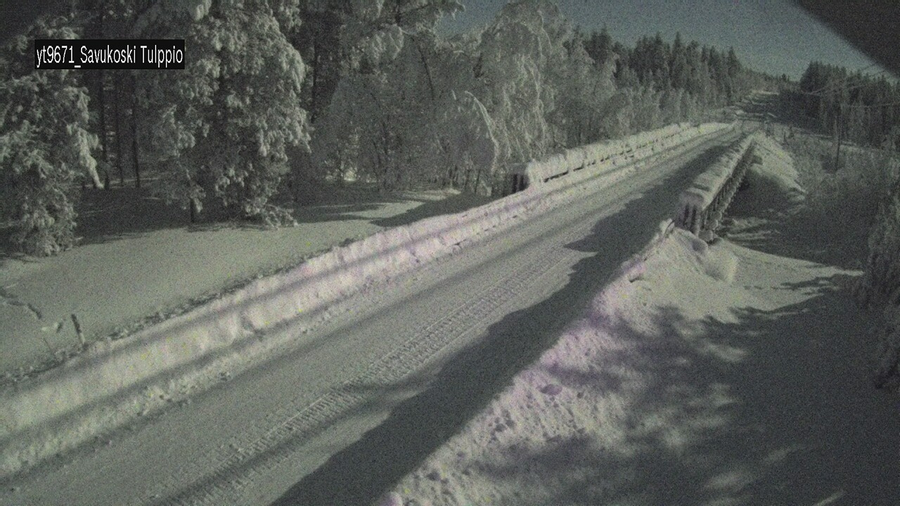 Kelikamerat Kuva Tie 9671 Savukoski, Tulppio, Savukoski, Lappi