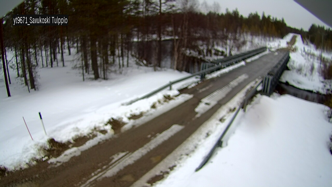 Kelikamerat Kuva Tie 9671 Savukoski, Tulppio, Savukoski, Lappi
