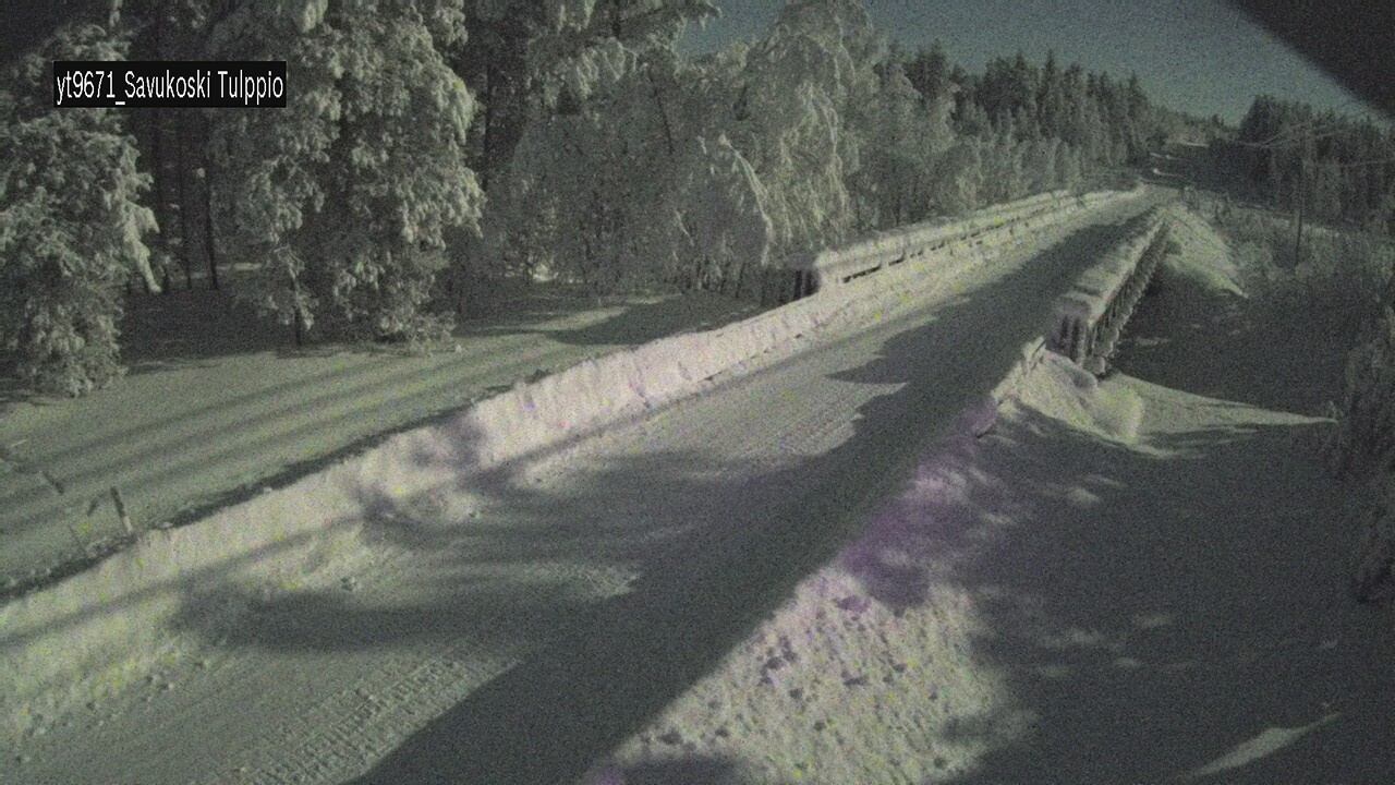 Kelikamerat Kuva Tie 9671 Savukoski, Tulppio, Savukoski, Lappi