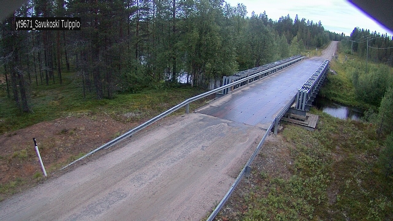 Weather Camera Image Road 9671 Savukoski, Tulppio, Savukoski, Lappi