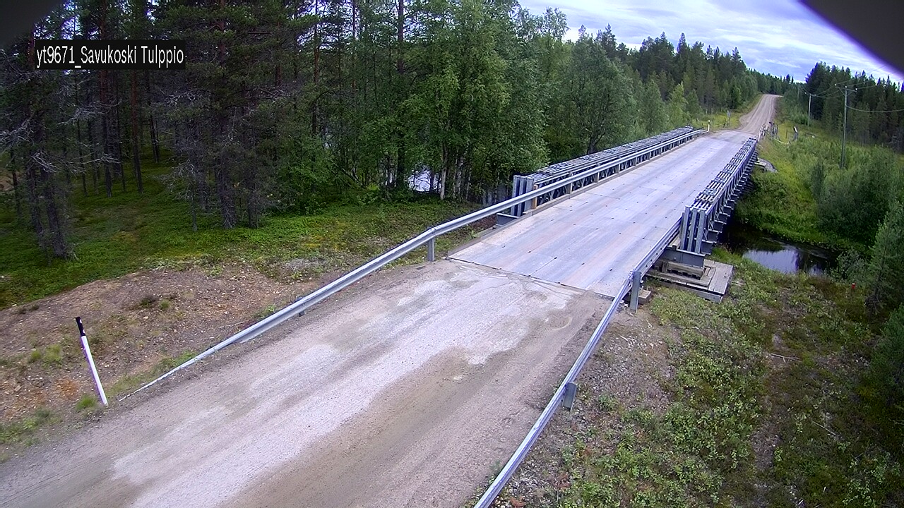 Weather Camera Image Road 9671 Savukoski, Tulppio, Savukoski, Lappi