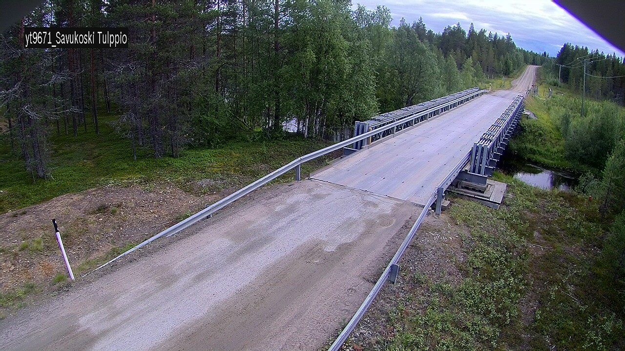 Weather Camera Image Road 9671 Savukoski, Tulppio, Savukoski, Lappi