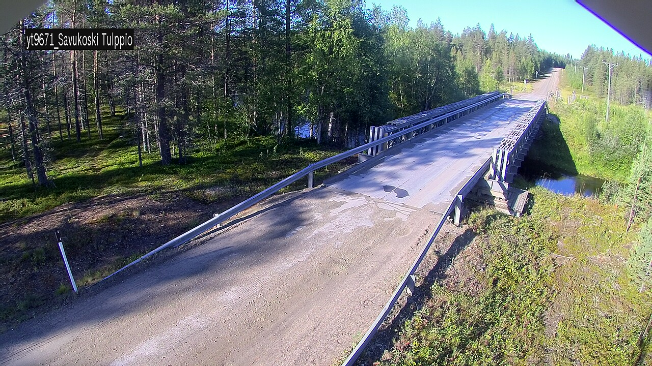 Weather Camera Image Road 9671 Savukoski, Tulppio, Savukoski, Lappi
