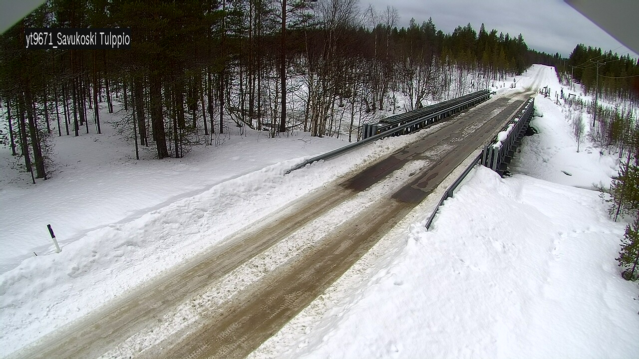 Weather Camera Image Road 9671 Savukoski, Tulppio, Savukoski, Lappi