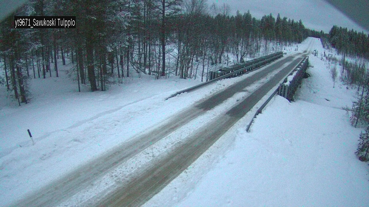 Kelikamerat Kuva Tie 9671 Savukoski, Tulppio, Savukoski, Lappi