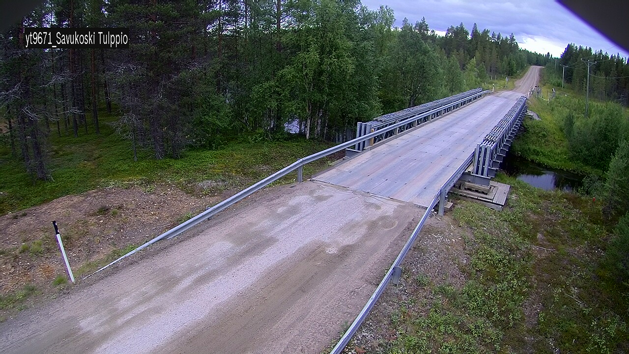 Weather Camera Image Road 9671 Savukoski, Tulppio, Savukoski, Lappi
