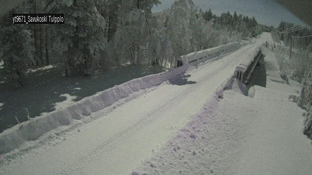 Kelikamerat Kuva Tie 9671 Savukoski, Tulppio, Savukoski, Lappi