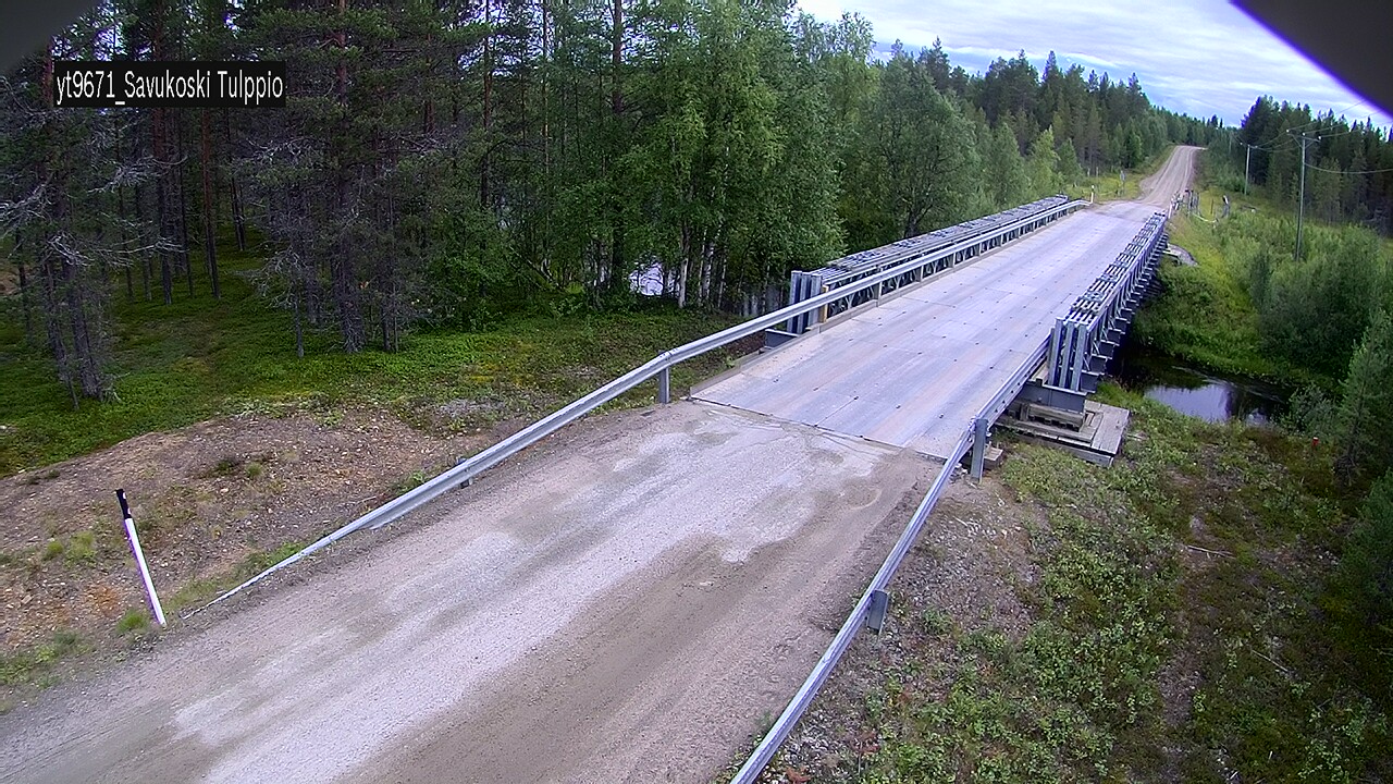 Weather Camera Image Road 9671 Savukoski, Tulppio, Savukoski, Lappi