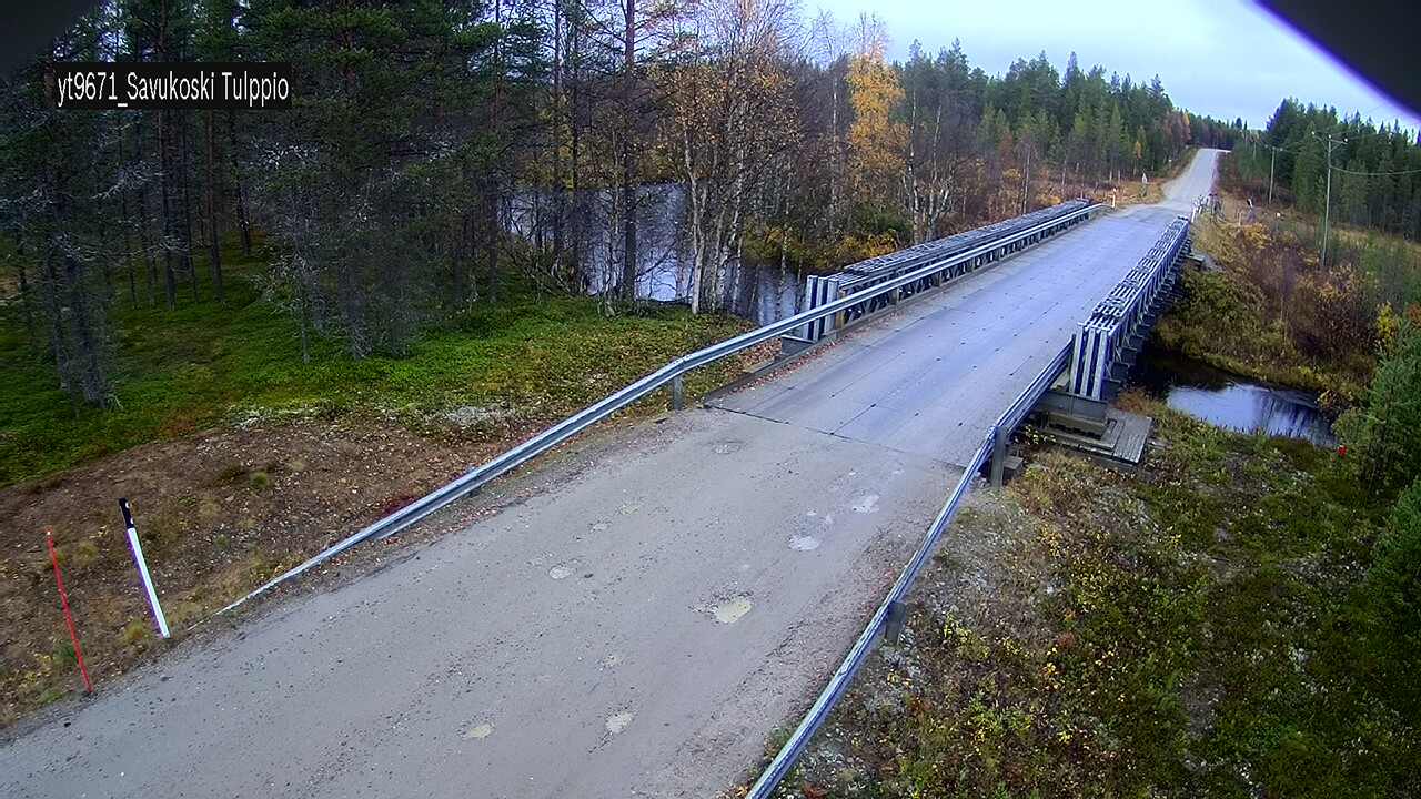 Weather Camera Image Väg 9671 Savukoski, Tulppio, Savukoski, Lappi