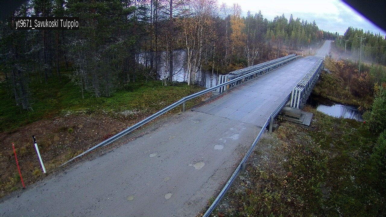 Kelikamerat Kuva Tie 9671 Savukoski, Tulppio, Savukoski, Lappi