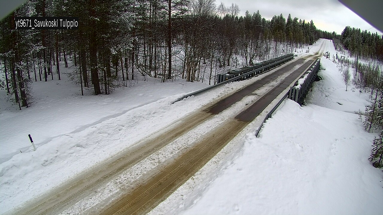 Kelikamerat Kuva Tie 9671 Savukoski, Tulppio, Savukoski, Lappi