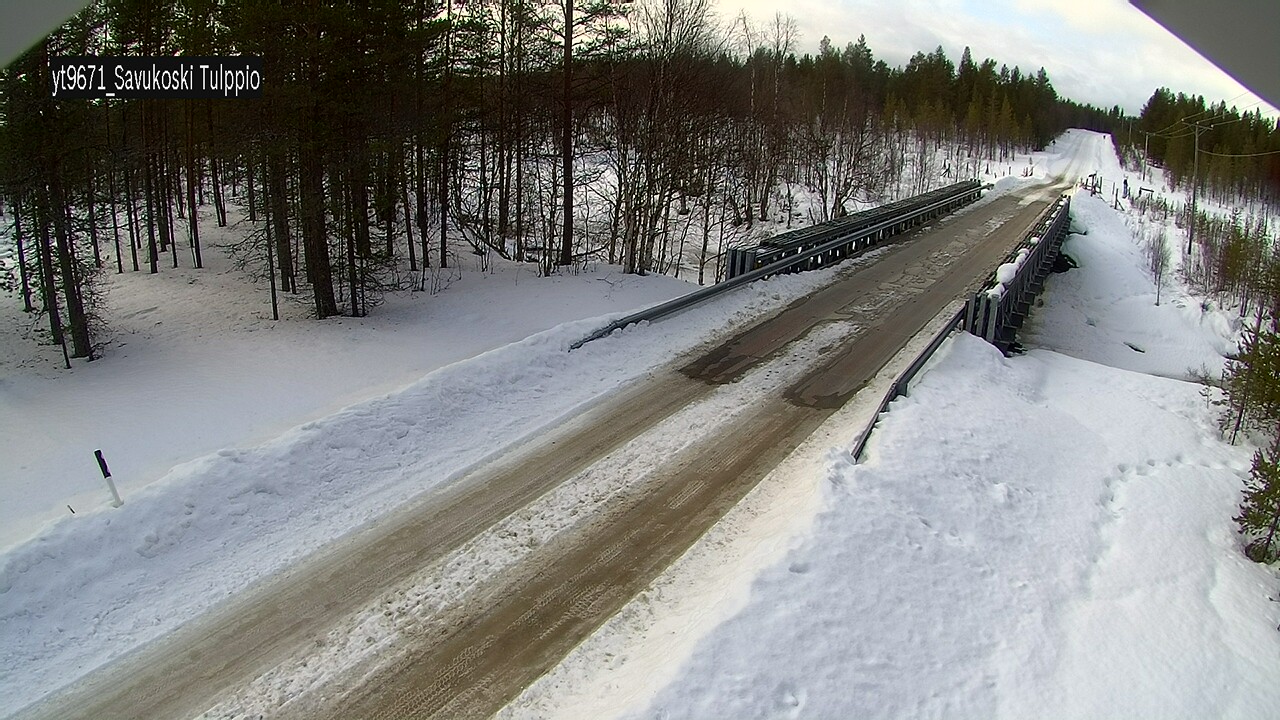 Weather Camera Image Road 9671 Savukoski, Tulppio, Savukoski, Lappi