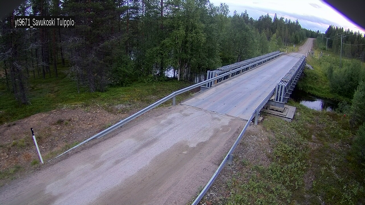 Weather Camera Image Road 9671 Savukoski, Tulppio, Savukoski, Lappi