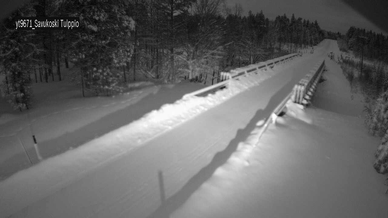 Kelikamerat Kuva Tie 9671 Savukoski, Tulppio, Savukoski, Lappi