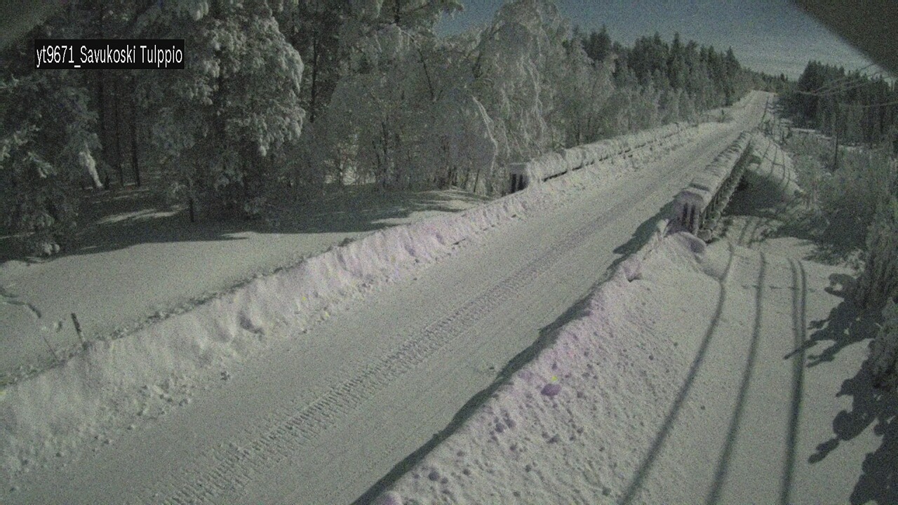 Kelikamerat Kuva Tie 9671 Savukoski, Tulppio, Savukoski, Lappi