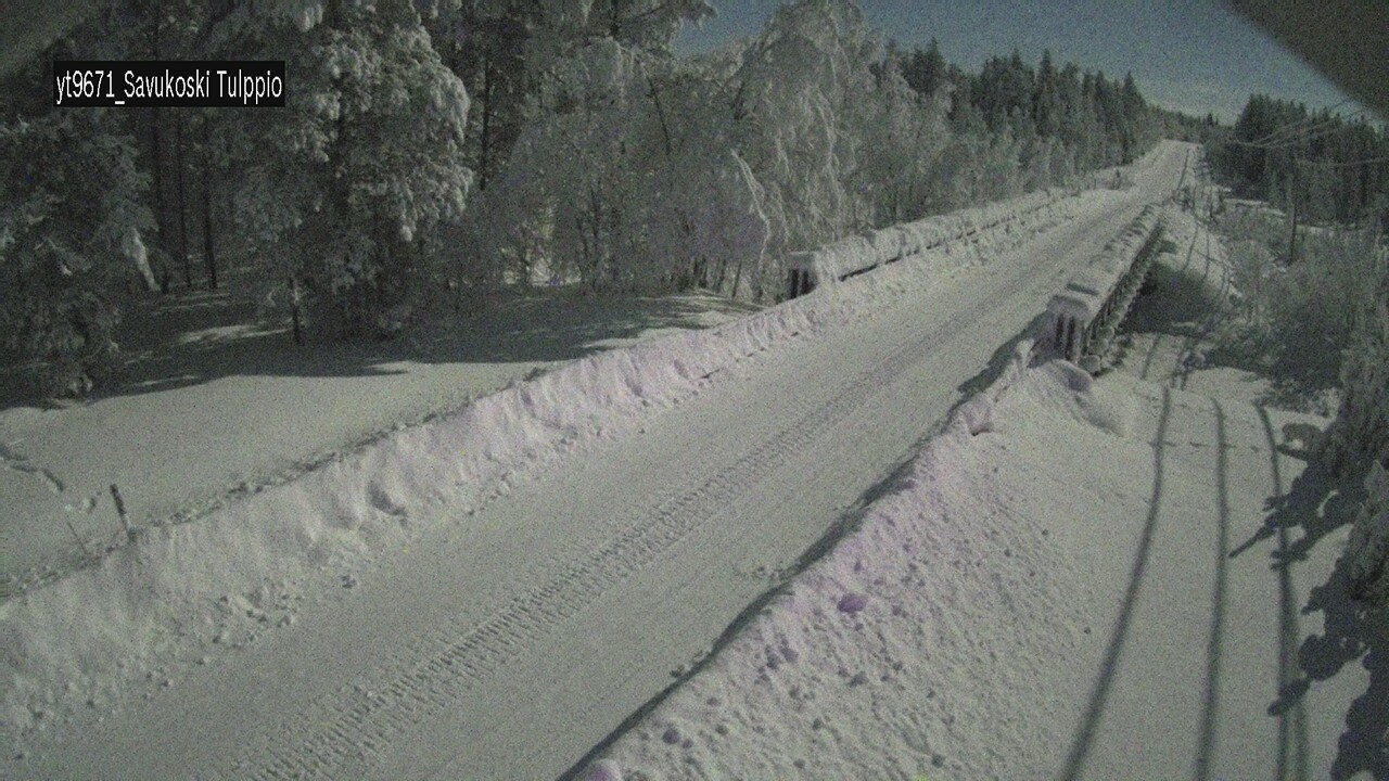 Kelikamerat Kuva Tie 9671 Savukoski, Tulppio, Savukoski, Lappi