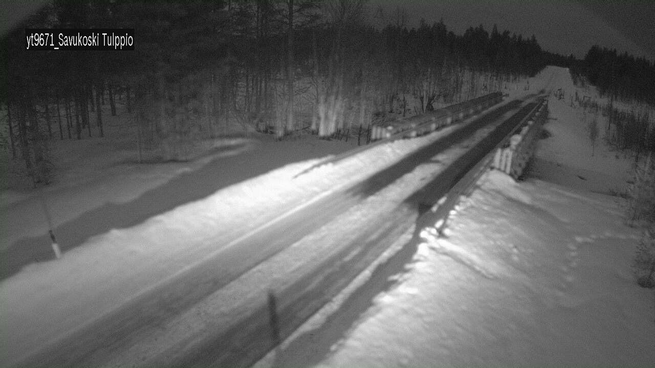 Kelikamerat Kuva Tie 9671 Savukoski, Tulppio, Savukoski, Lappi