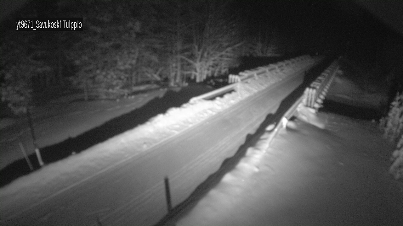 Kelikamerat Kuva Tie 9671 Savukoski, Tulppio, Savukoski, Lappi