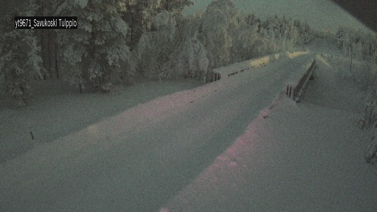 Kelikamerat Kuva Tie 9671 Savukoski, Tulppio, Savukoski, Lappi