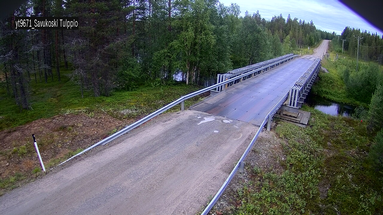 Weather Camera Image Road 9671 Savukoski, Tulppio, Savukoski, Lappi
