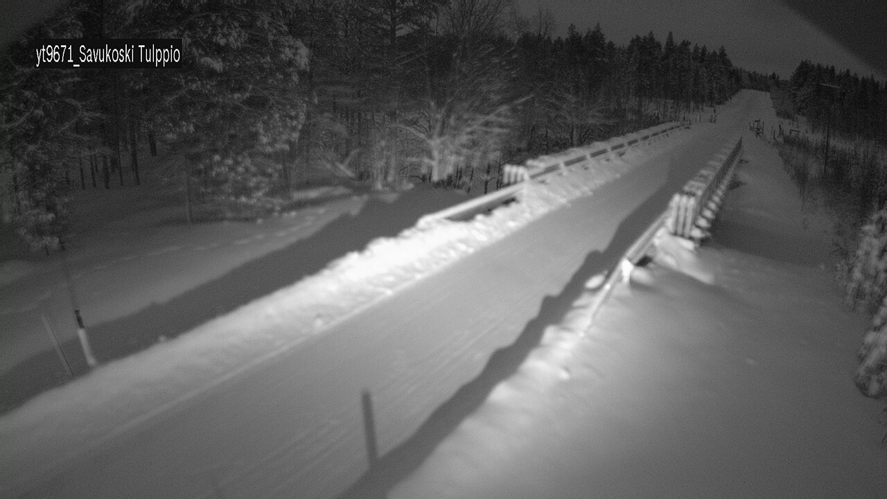 Kelikamerat Kuva Tie 9671 Savukoski, Tulppio, Savukoski, Lappi