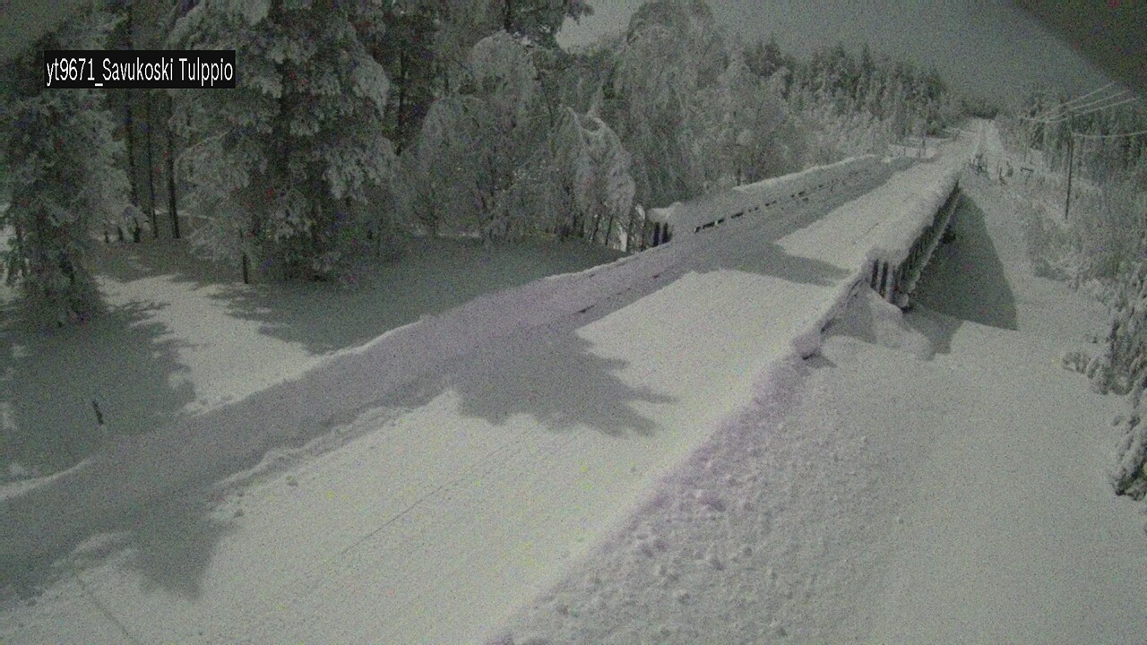 Kelikamerat Kuva Tie 9671 Savukoski, Tulppio, Savukoski, Lappi