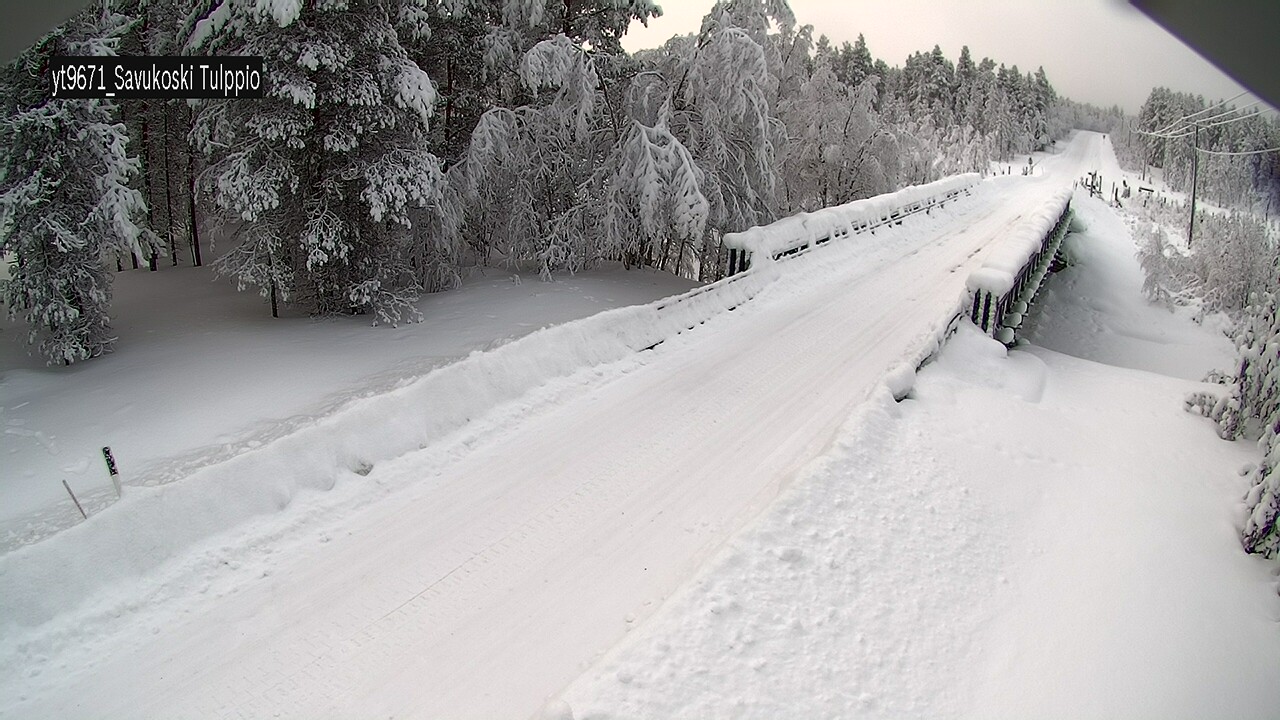 Kelikamerat Kuva Tie 9671 Savukoski, Tulppio, Savukoski, Lappi