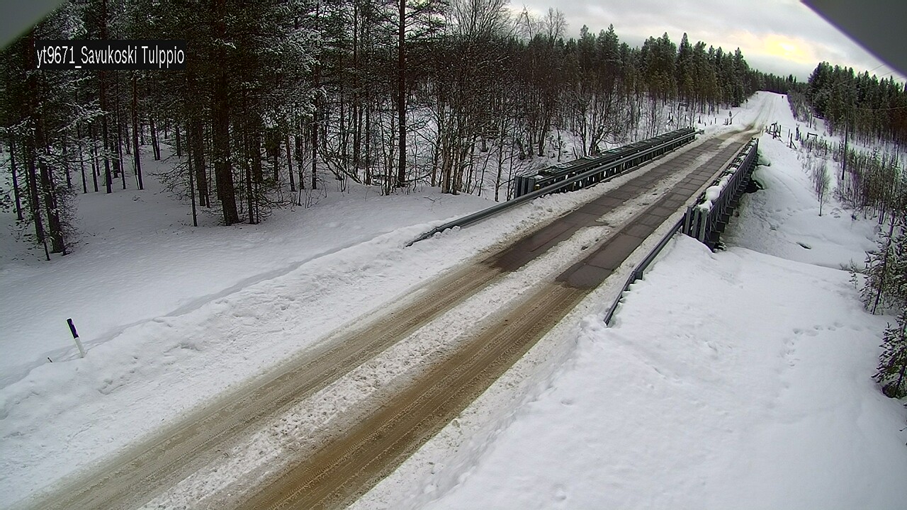 Kelikamerat Kuva Tie 9671 Savukoski, Tulppio, Savukoski, Lappi