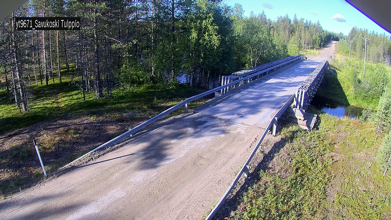 Weather Camera Image Road 9671 Savukoski, Tulppio, Savukoski, Lappi