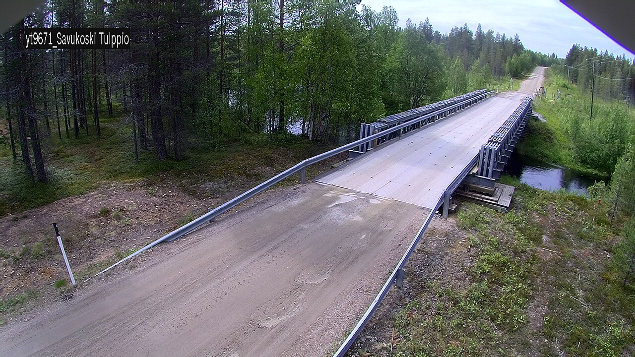 Kelikamerat Kuva Tie 9671 Savukoski, Tulppio, Savukoski, Lappi
