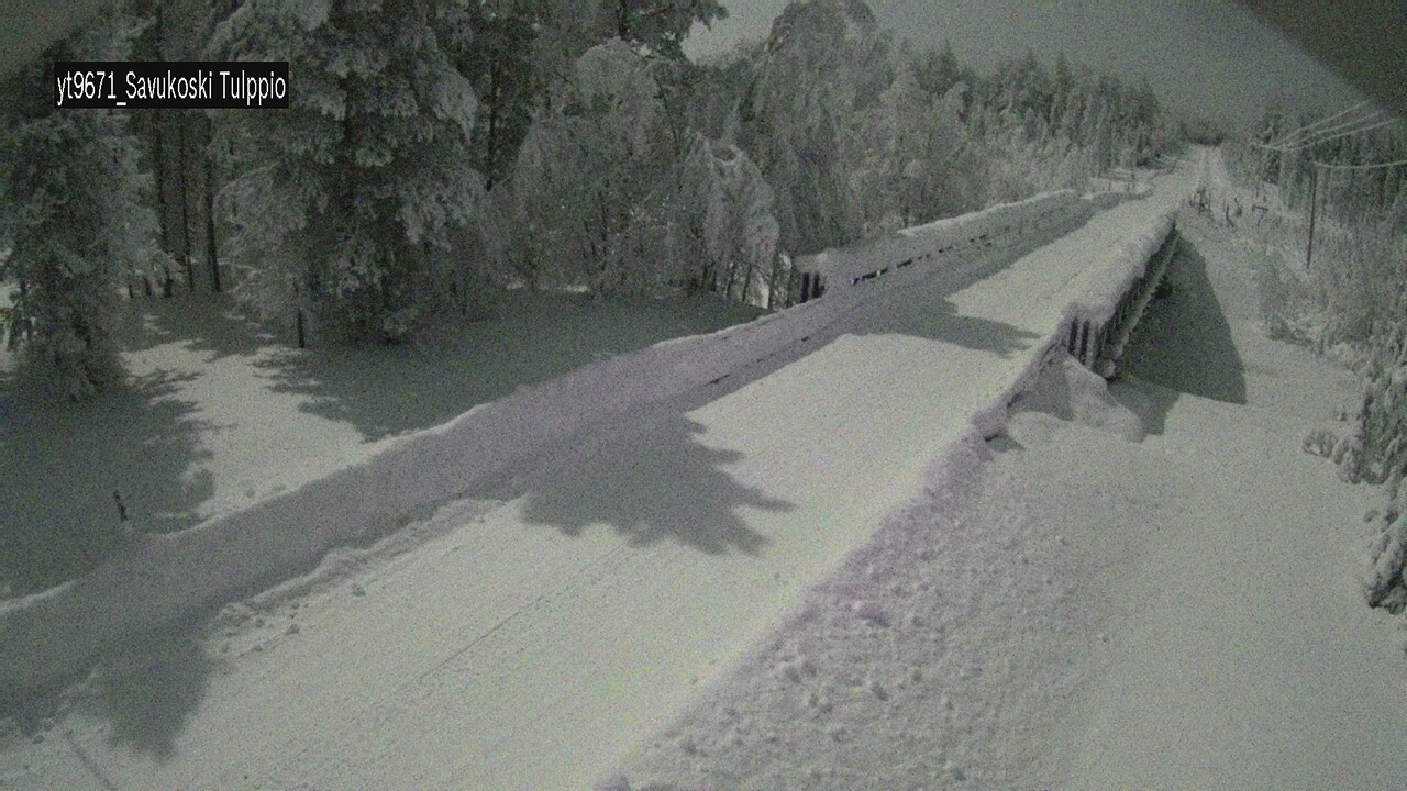 Kelikamerat Kuva Tie 9671 Savukoski, Tulppio, Savukoski, Lappi