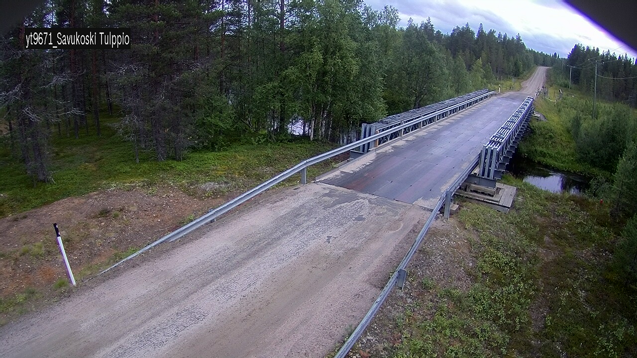 Weather Camera Image Road 9671 Savukoski, Tulppio, Savukoski, Lappi
