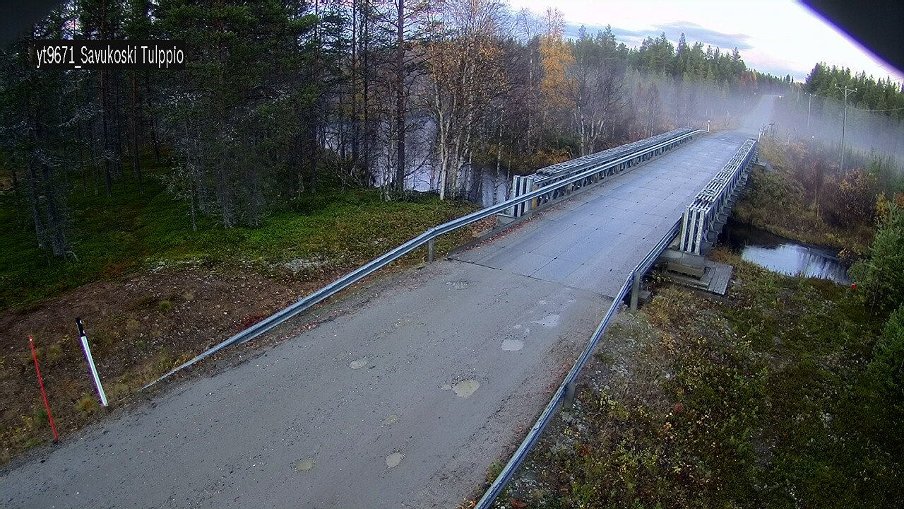 Kelikamerat Kuva Tie 9671 Savukoski, Tulppio, Savukoski, Lappi