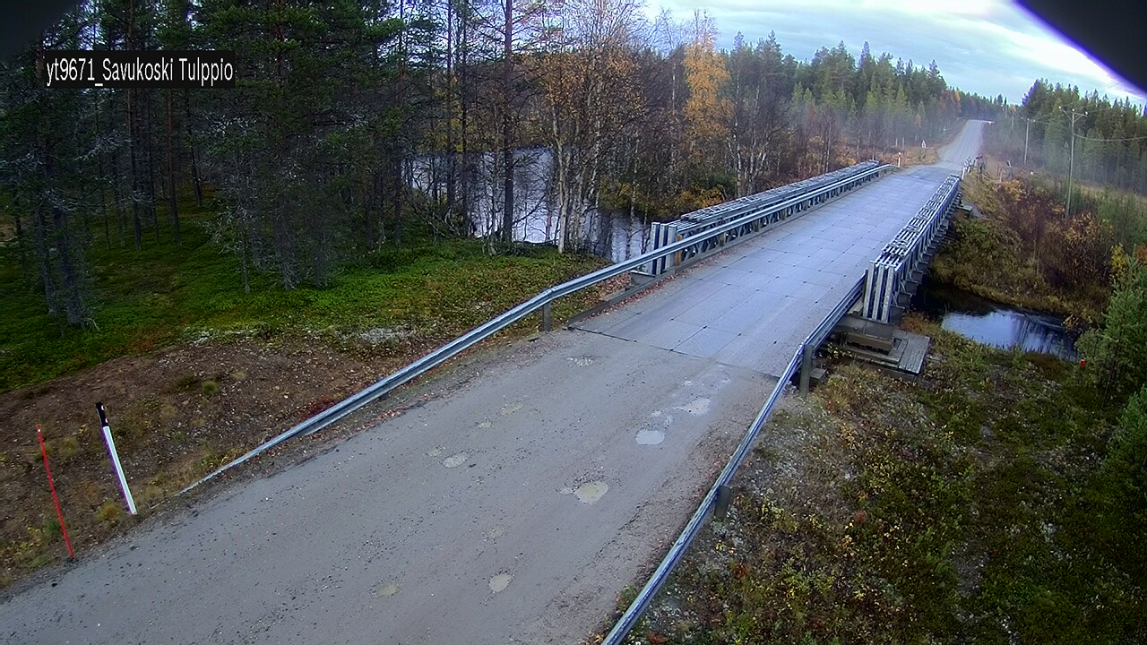 Kelikamerat Kuva Tie 9671 Savukoski, Tulppio, Savukoski, Lappi