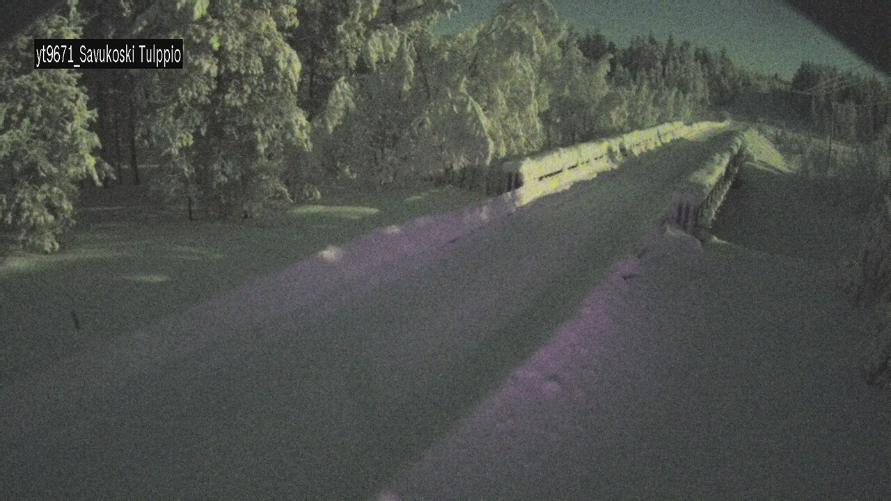 Kelikamerat Kuva Tie 9671 Savukoski, Tulppio, Savukoski, Lappi