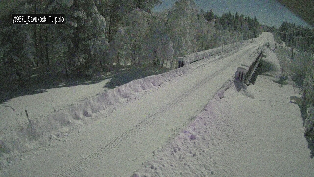 Kelikamerat Kuva Tie 9671 Savukoski, Tulppio, Savukoski, Lappi