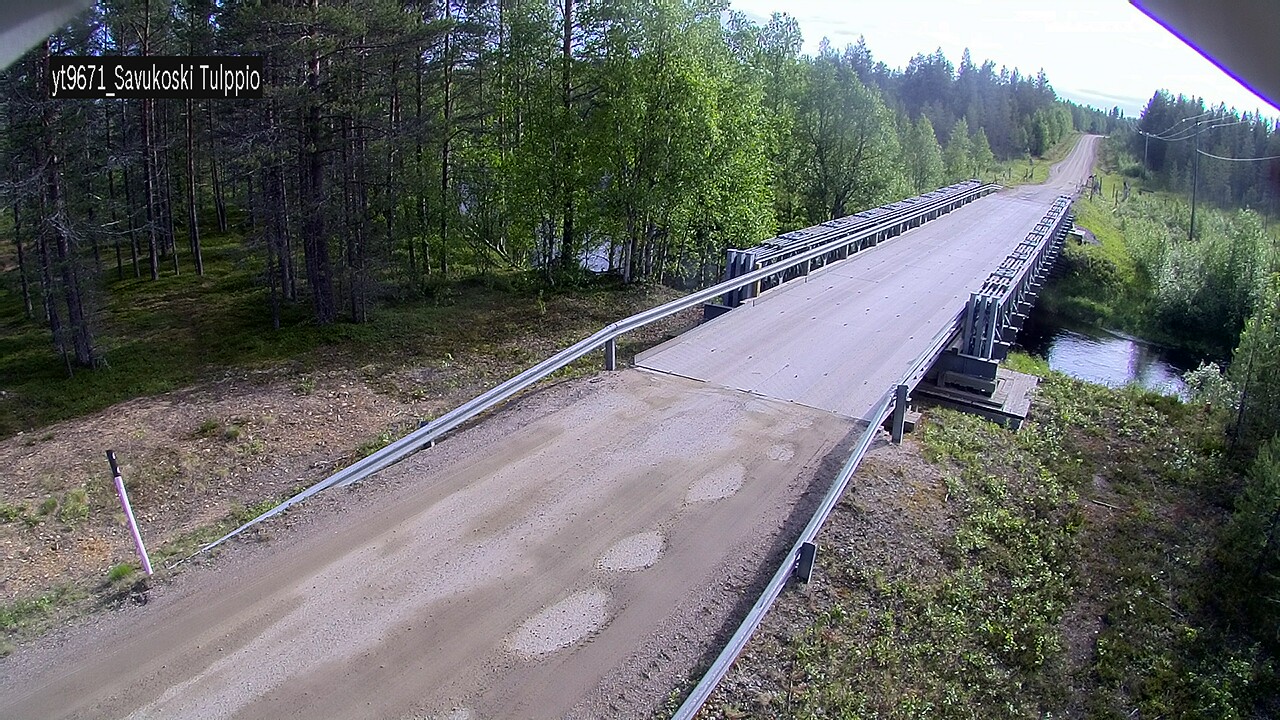 Kelikamerat Kuva Tie 9671 Savukoski, Tulppio, Savukoski, Lappi