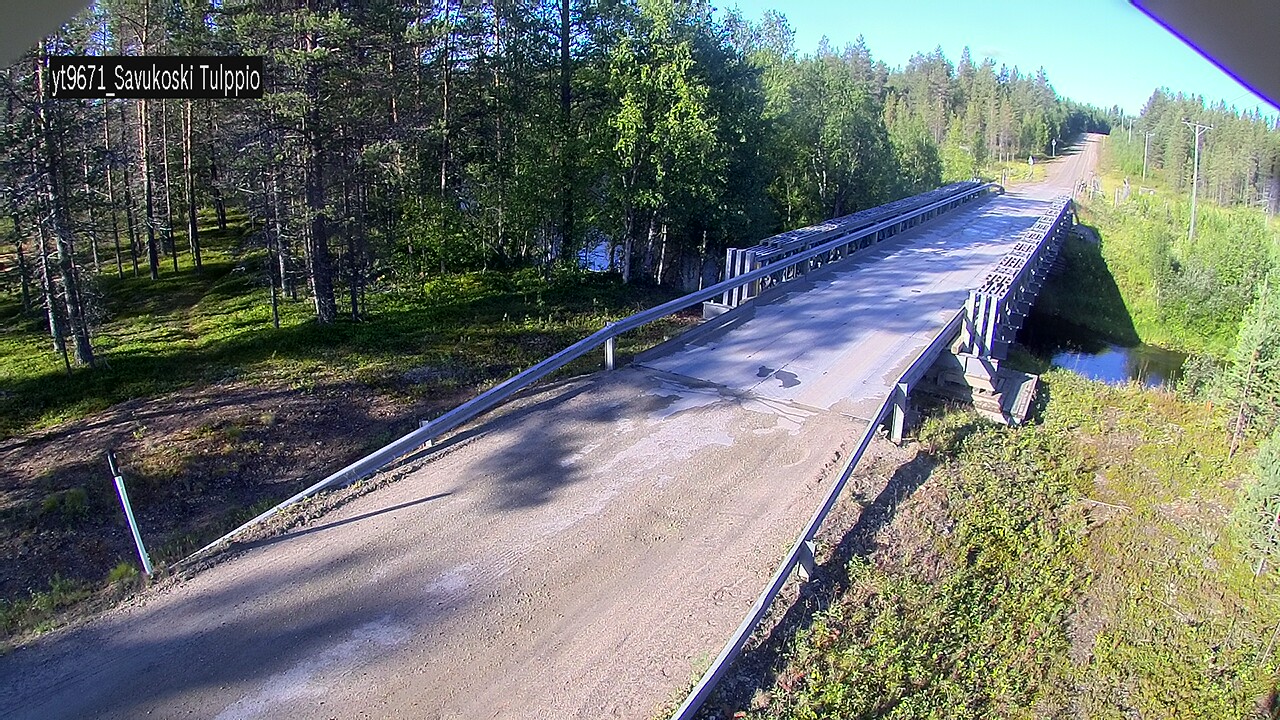 Weather Camera Image Road 9671 Savukoski, Tulppio, Savukoski, Lappi