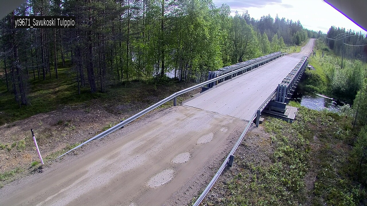 Kelikamerat Kuva Tie 9671 Savukoski, Tulppio, Savukoski, Lappi