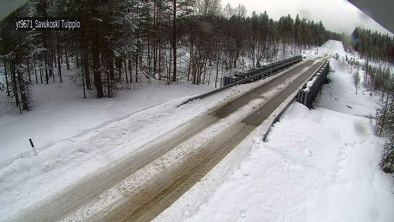 Kelikamerat Kuva Tie 9671 Savukoski, Tulppio, Savukoski, Lappi