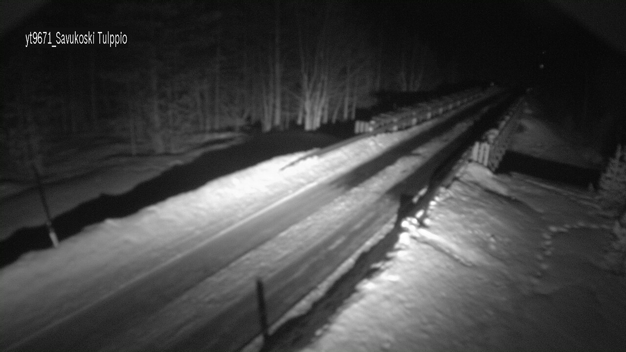 Kelikamerat Kuva Tie 9671 Savukoski, Tulppio, Savukoski, Lappi