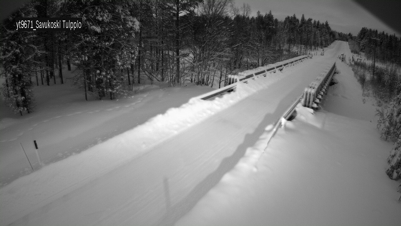 Kelikamerat Kuva Tie 9671 Savukoski, Tulppio, Savukoski, Lappi