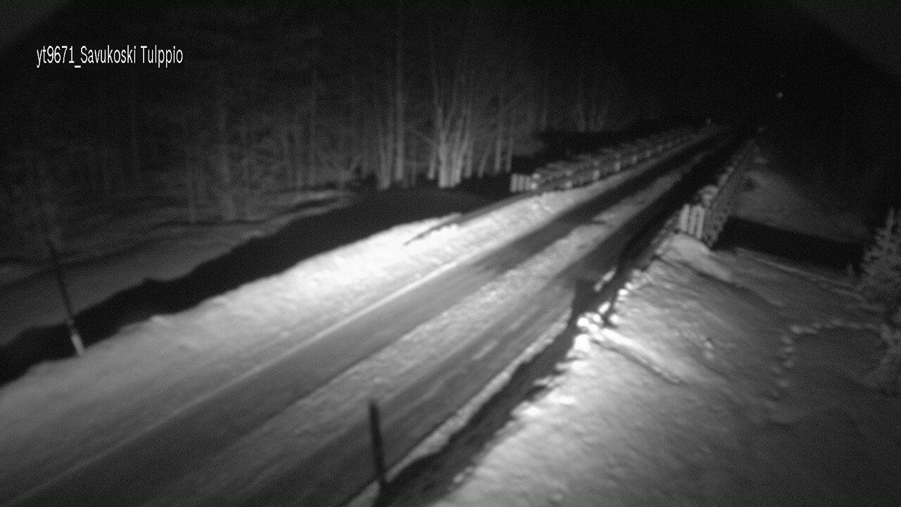 Kelikamerat Kuva Tie 9671 Savukoski, Tulppio, Savukoski, Lappi