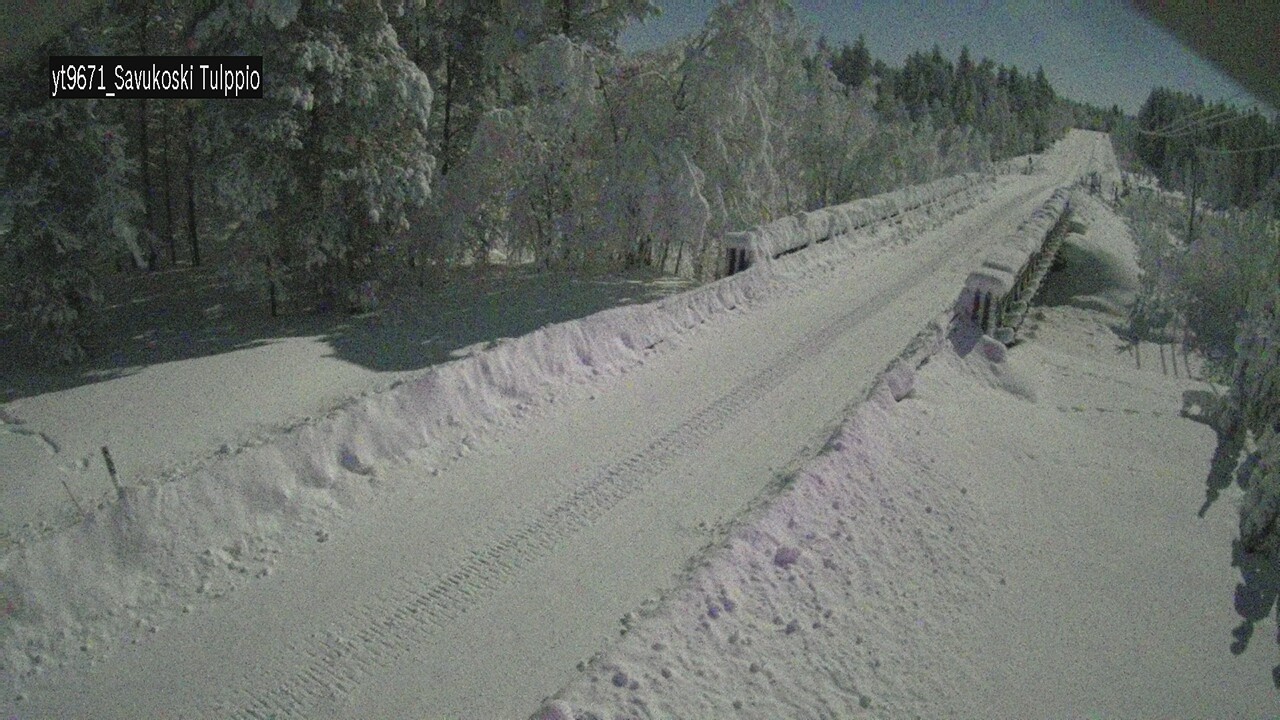Kelikamerat Kuva Tie 9671 Savukoski, Tulppio, Savukoski, Lappi