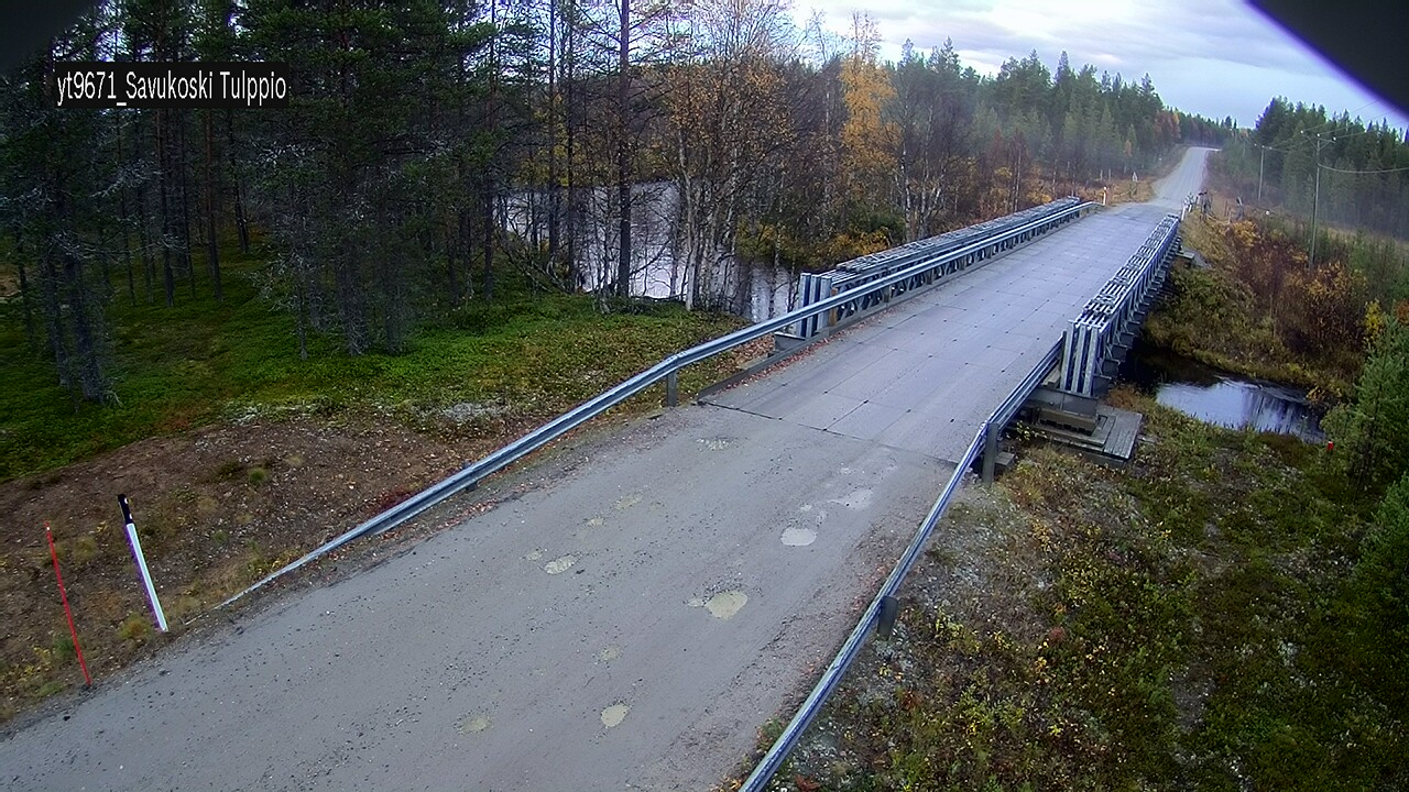 Kelikamerat Kuva Tie 9671 Savukoski, Tulppio, Savukoski, Lappi