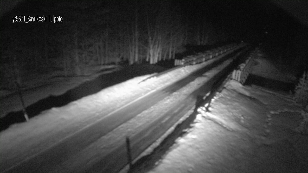 Kelikamerat Kuva Tie 9671 Savukoski, Tulppio, Savukoski, Lappi