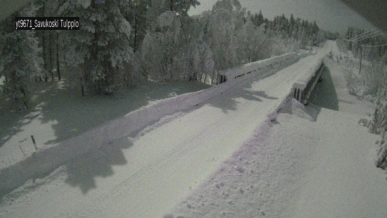 Kelikamerat Kuva Tie 9671 Savukoski, Tulppio, Savukoski, Lappi