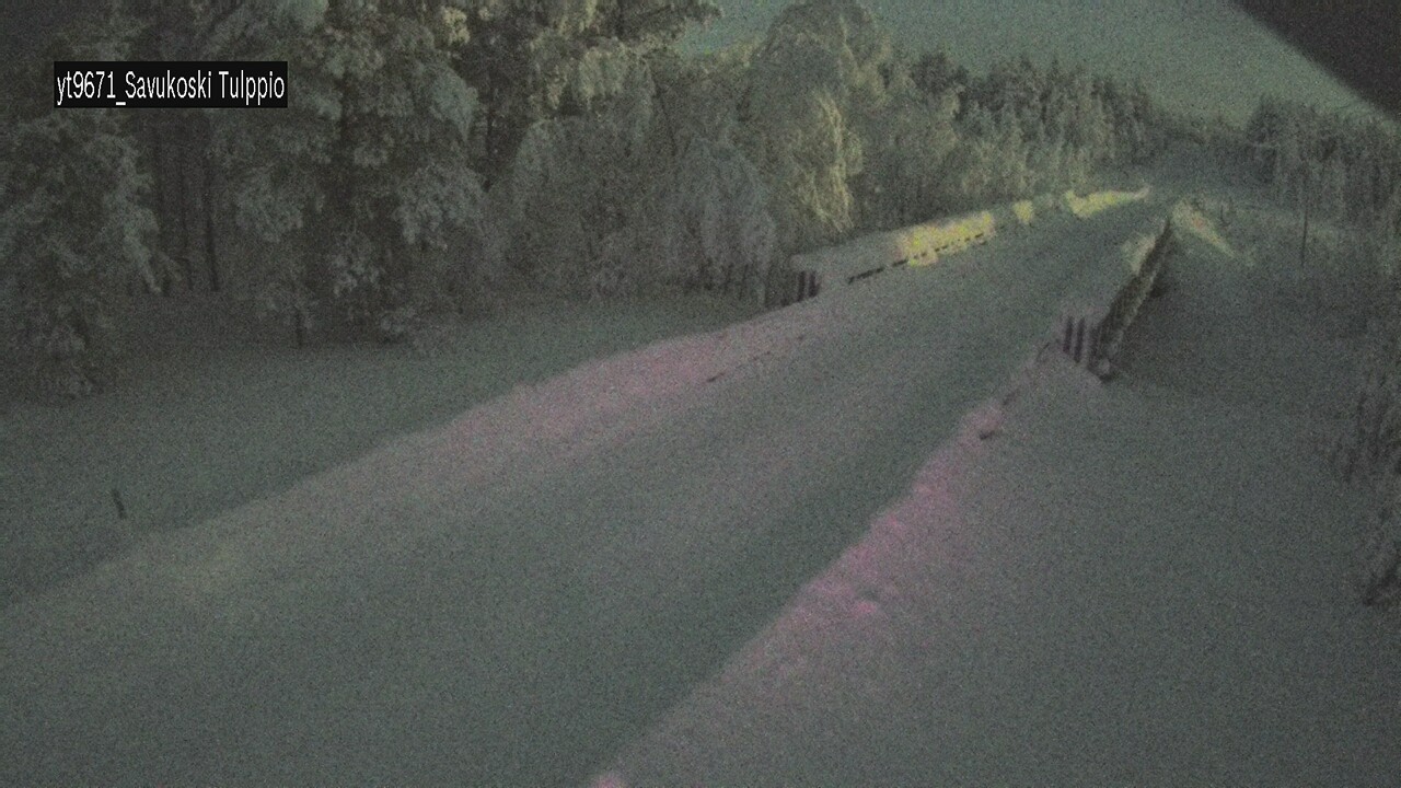 Kelikamerat Kuva Tie 9671 Savukoski, Tulppio, Savukoski, Lappi