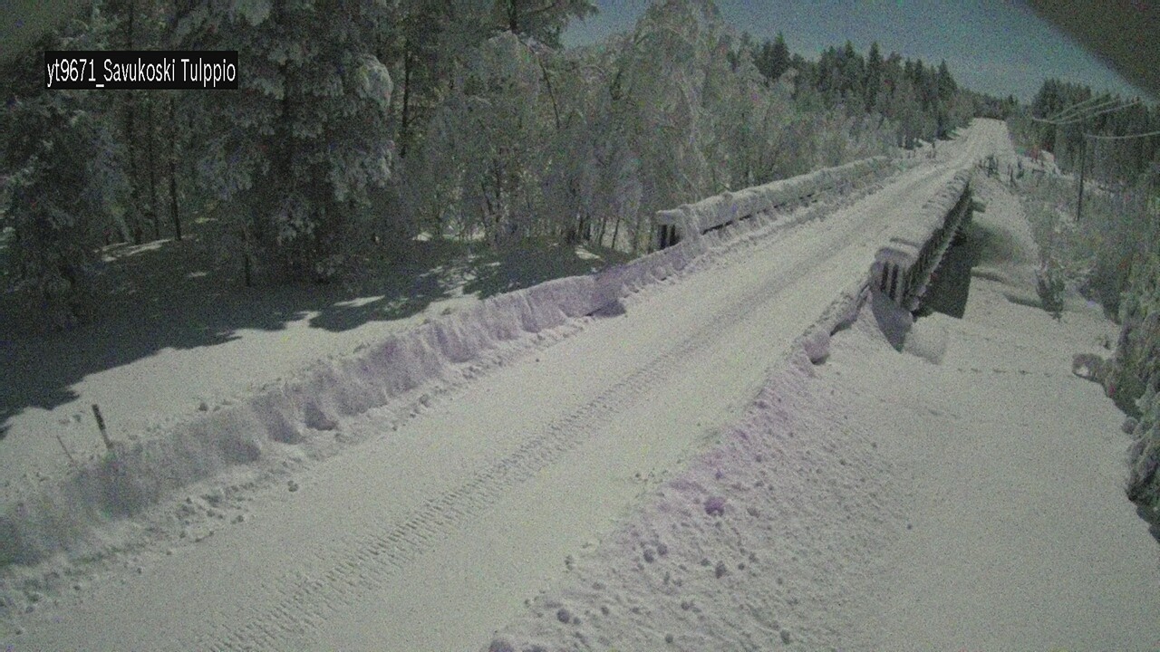 Kelikamerat Kuva Tie 9671 Savukoski, Tulppio, Savukoski, Lappi